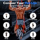 FitBeast Resistance Bands Set 5-100 LBS Color Coded with Door Anchor view 4