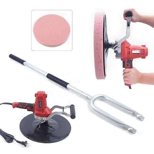220V Electric Wall Sander 2880W/4880W Dustless Wall Smoothing Machine Cement Mortar Trowel Leveling Machine for Ceiling, Wall - 1420