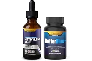 BETTER LIFE LAB Methylene Blue Capsules & Tinctures Bundle Pack – Cognitive Support & Cellular Energy Boost