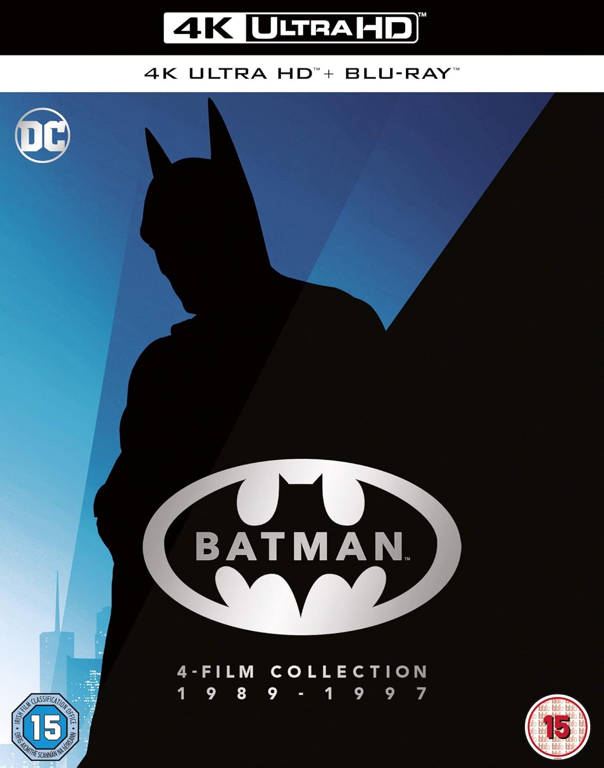 Batman 4Film Collection 1989 1997 4K Bluray 2020 Region Free