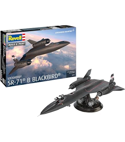 Amazon.com: Level 5 Model Kit Lockheed SR-71A Blackbird Stealth