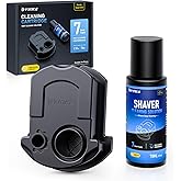 Reusable Refill Cartridge Kit Compatible with Braun CCR Clean &amp; Renew, 70ml | 7-Month Supply, Eco-Friendly Reusable Design, Gentle Hygienic Cleaning for Braun Clean&amp;Charge Systems