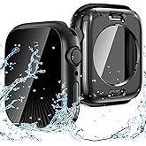Goton Privacy Waterproof Case Compatible for Apple Watch Series 11/10 Screen Protector 46mm, Anti Spy Face Cover Back Bumper for iWatch Accessories