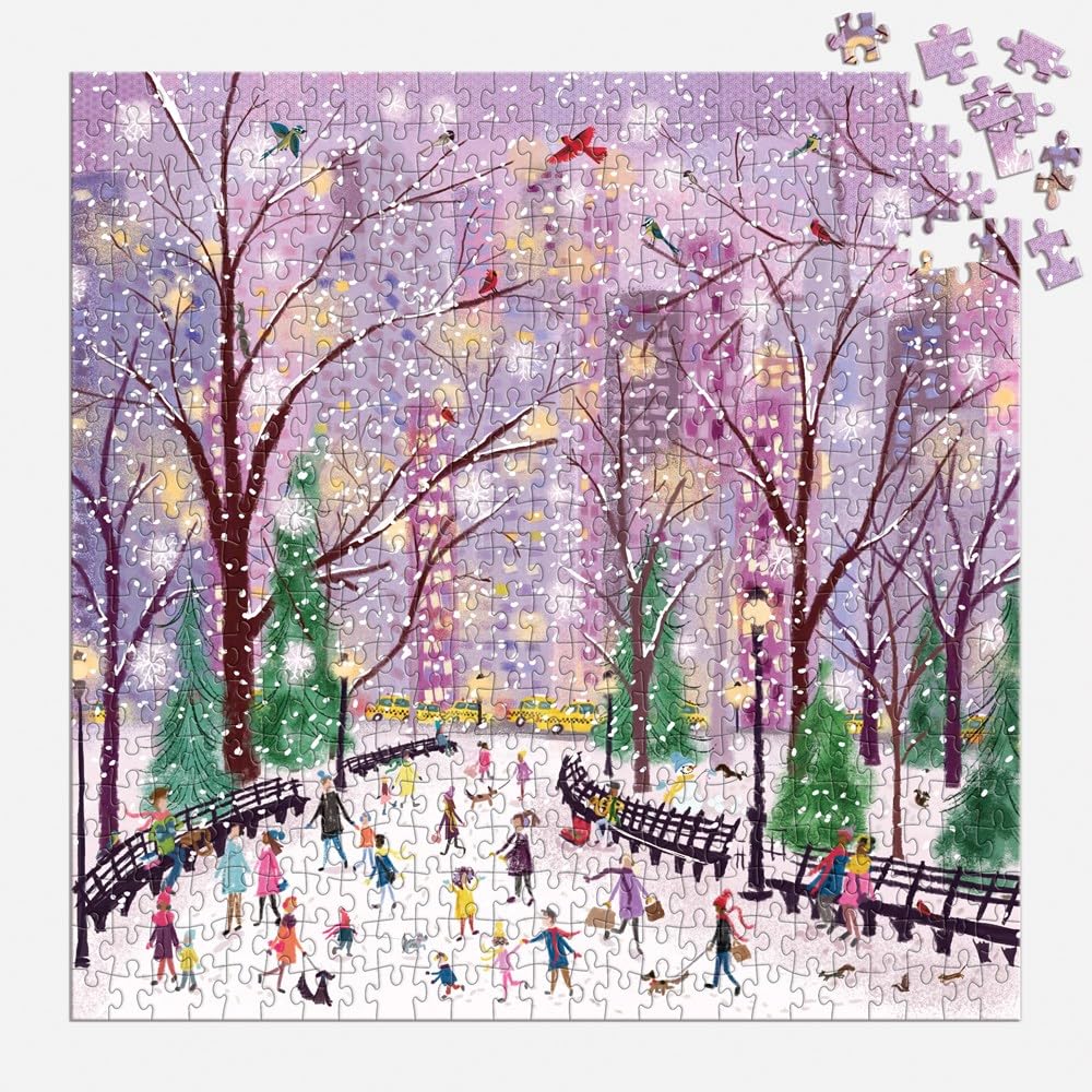 Galison Snowy Night 500 Piece Puzzle from Galison - 20