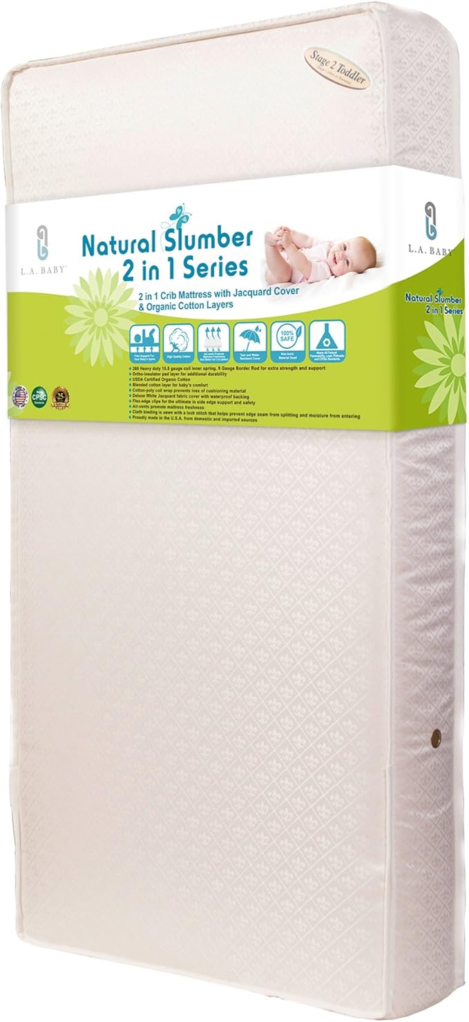 la baby natural organic crib mattress