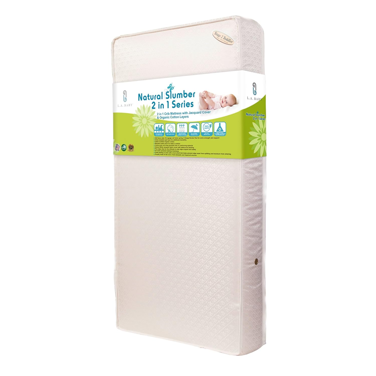 sealy naturalis crib mattress with organic cotton