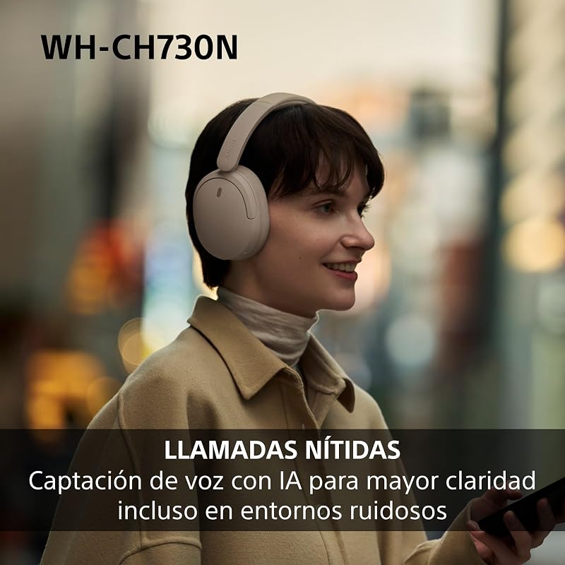 WH-CH730N Auscultadores Sem Fios com Cancelamento de Ruído - Exclusivo