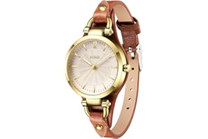 BUREI Women Watches Simple Leather Strap Watch Luxury Quartz Watches Small Thin Ladies Watch Bracelet Band Wristwatch Relogio Feminino