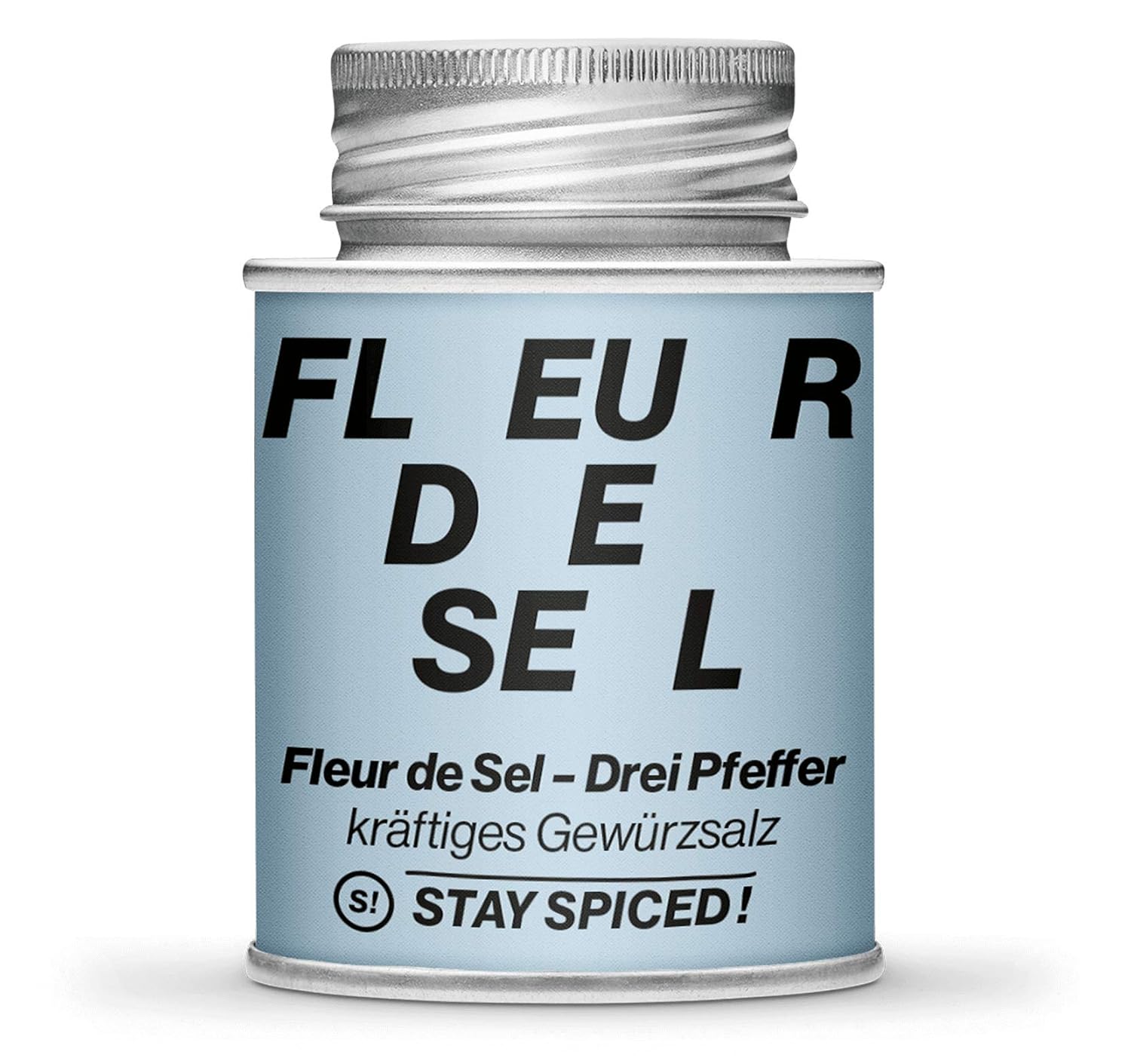 STAY SPICED ! Fleur de Sel / Flor de Sal Hochwertiges Salz mit drei