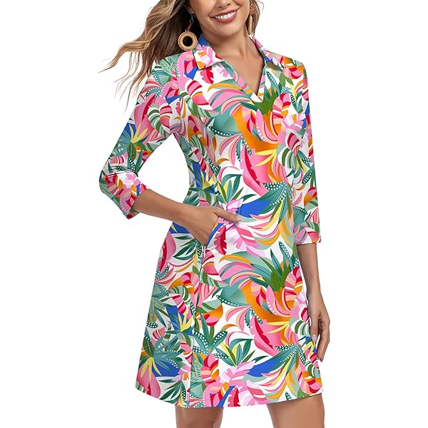 Cabana Life Coast Cabana Shift Dress, UPF 50+ Sun Protection Casual Dress, Boat Neckline, Quarter Sleeve, Womens Fashion, X-Small at Amazon Women's Clothing store Cabana Life Coast Cabana Shift Dress, UPF 50+ Sun Protection Casual Dress, Boat Neckline, Quarter Sleeve, Womens Fashion, X-Small at Amazon Women's Clothing store