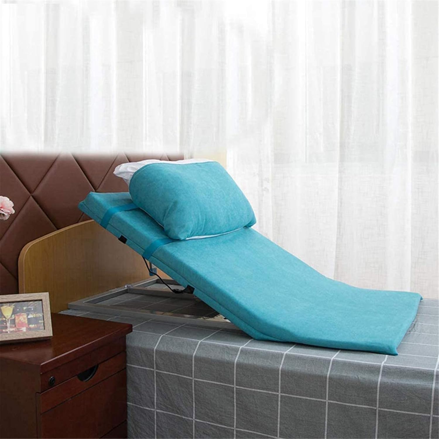 Medical Pillow Lifter, Adjustable Power SitUp Back Stand Assist Aid