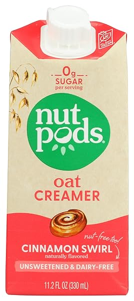 NUTPODS CINNAMON SWIRL OAT CREAMER, 11.2 FZ