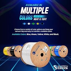 Smartech Cables Cat6A Riser Cable 1000ft- Most