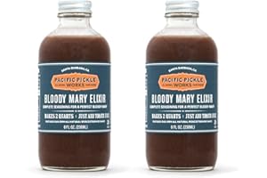 PACIFIC PICKLE WORKS Bloody Mary Elixir (2-pack) - All natural Bloody Mary seasoning mixer 8oz