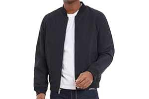 Michael Kors mens Lightweight Bomber Jacket, Wind and Water ResistantJacket