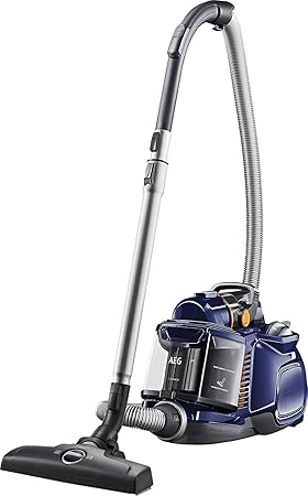 AEG LX7-1-DB Staubsauger ohne Beutel EEK A (700 Watt, inkl. Hartbodendüse, 9 m Aktionsradius, Softräder, 1,4 Liter Staubbehäl