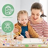 DINORUN Montessori Busy Book for Toddlers 30 Themes Learning Toy 3 4 5 view 6