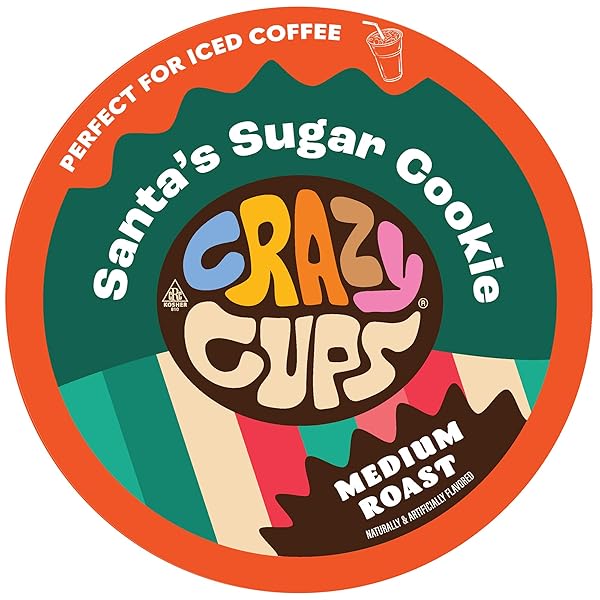 CRAZY CUPS FLAVORED COFFEE PODS – SANTA’S SUGAR...
