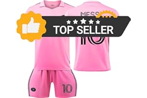 FRANIC. #10 Football Soccer Jersey & Shorts. Unisex Youth Sizes/Adult Sport Fan Uniform.Player Jersey