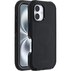 Otterbox Defender MagSafe iPhone 16 Case, Black, US
