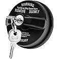 Locking Gas Cap Locked fuel cap with Key Replacement for - Ram 1500 2500 Wrangler TJ JK LJ Cherokee Commander Grand Cherokee Liberty Compass Patriot Gladiator