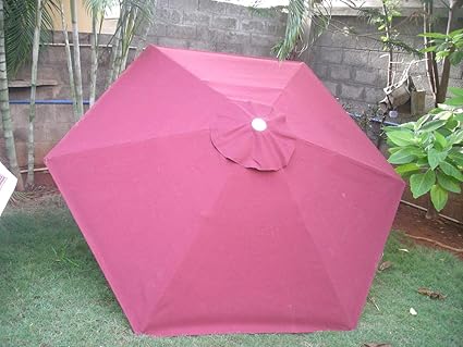 Patio Umbrella (Hex Umbrella - Pink)