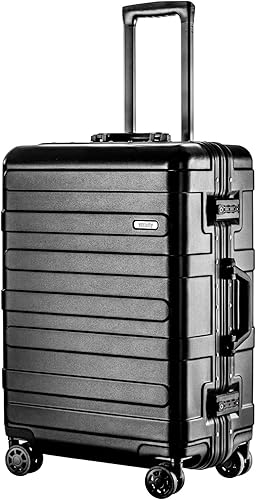 Amazon ヴィヴィシティ Vivicity スーツケース アルミフレーム キャリーケース 機内持込可 大型 軽量 Tsaロック 安心の1年保証 防塵カバー付き スーツケース