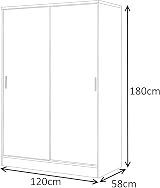 Reflect 3 Piece Bedroom Furniture Set - Black Gloss/Walnut view 2