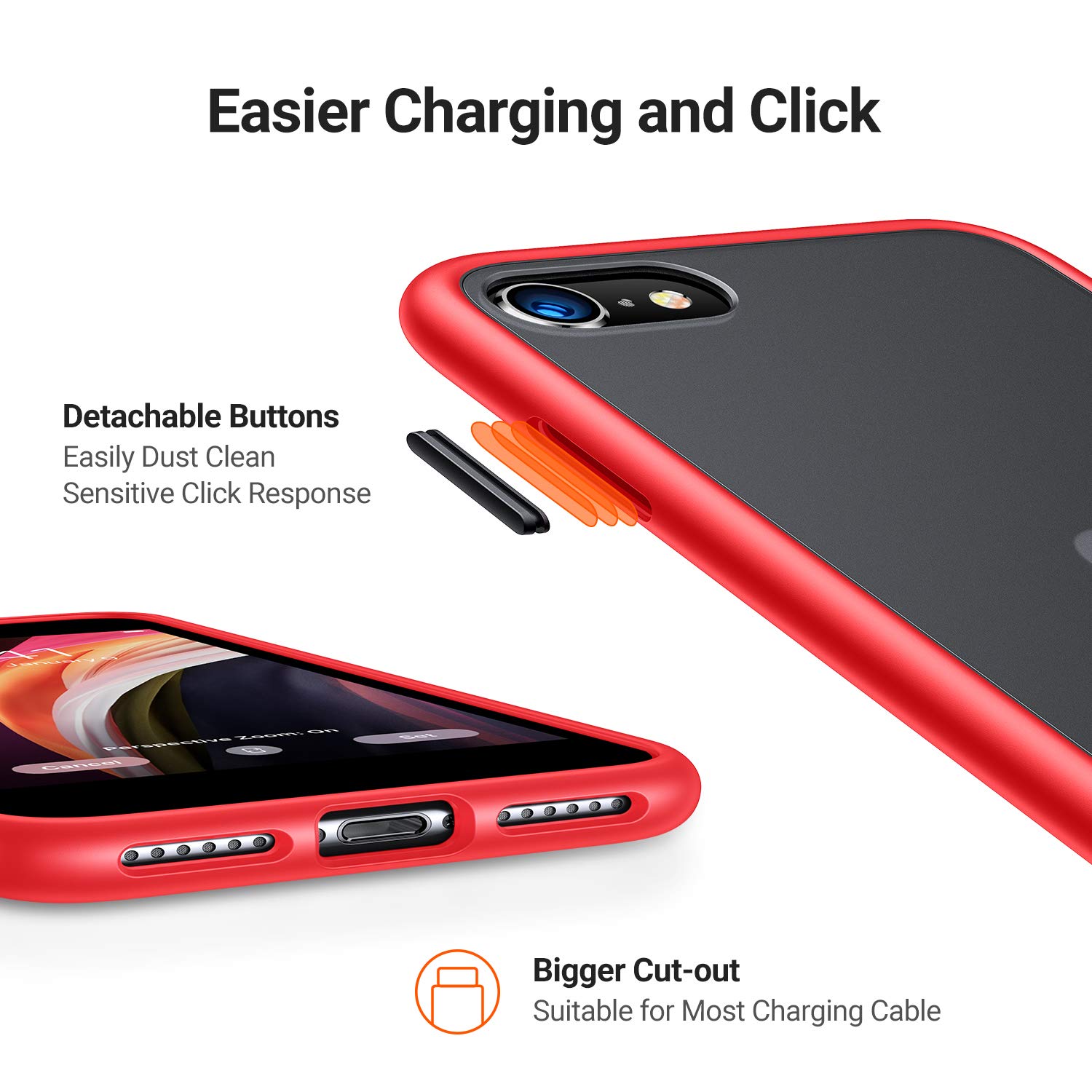 Mua TORRAS Shockproof iPhone SE 2020 Case & iPhone 8 Case [Military