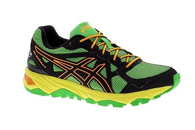 scarpe asics bambino verde
