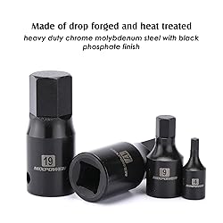 MIXPOWER 14-Piece Dr. Bit Socket Set, 2.5mm to