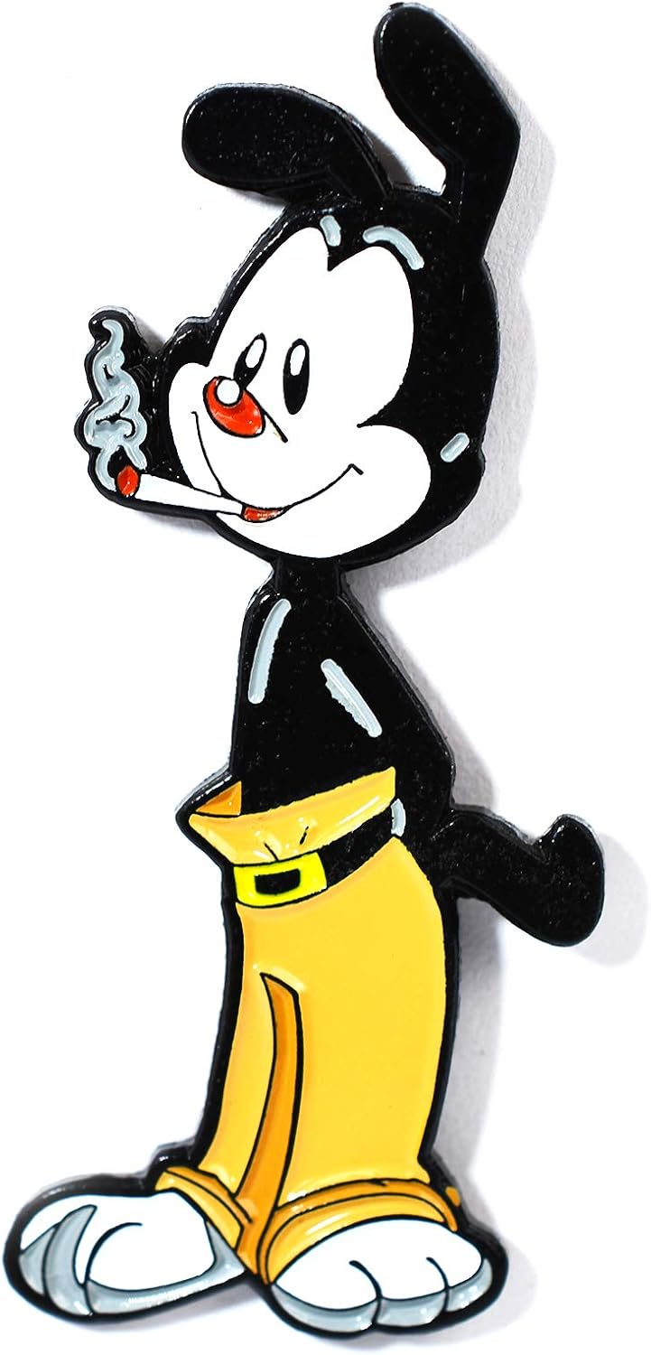Amazon Com Animaniacs Smokin Yakko Novelty Stoner Pendant Lapel Hat Pin