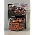 MINI GT True Scale Miniatures Model Car Compatible with Pandem Toyota GR Supra V1.0 Orange Edition 1/64 Diecast Model Car MGT00294, MGT00294-MJ
