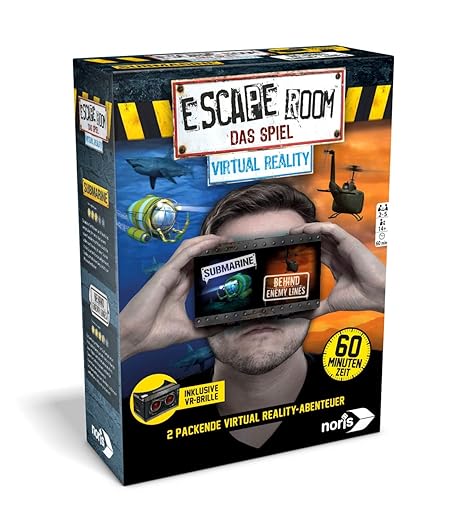 Noris 606101666 Escape Room Virtual Reality Inkl. Brille (eigenständig spielbar)