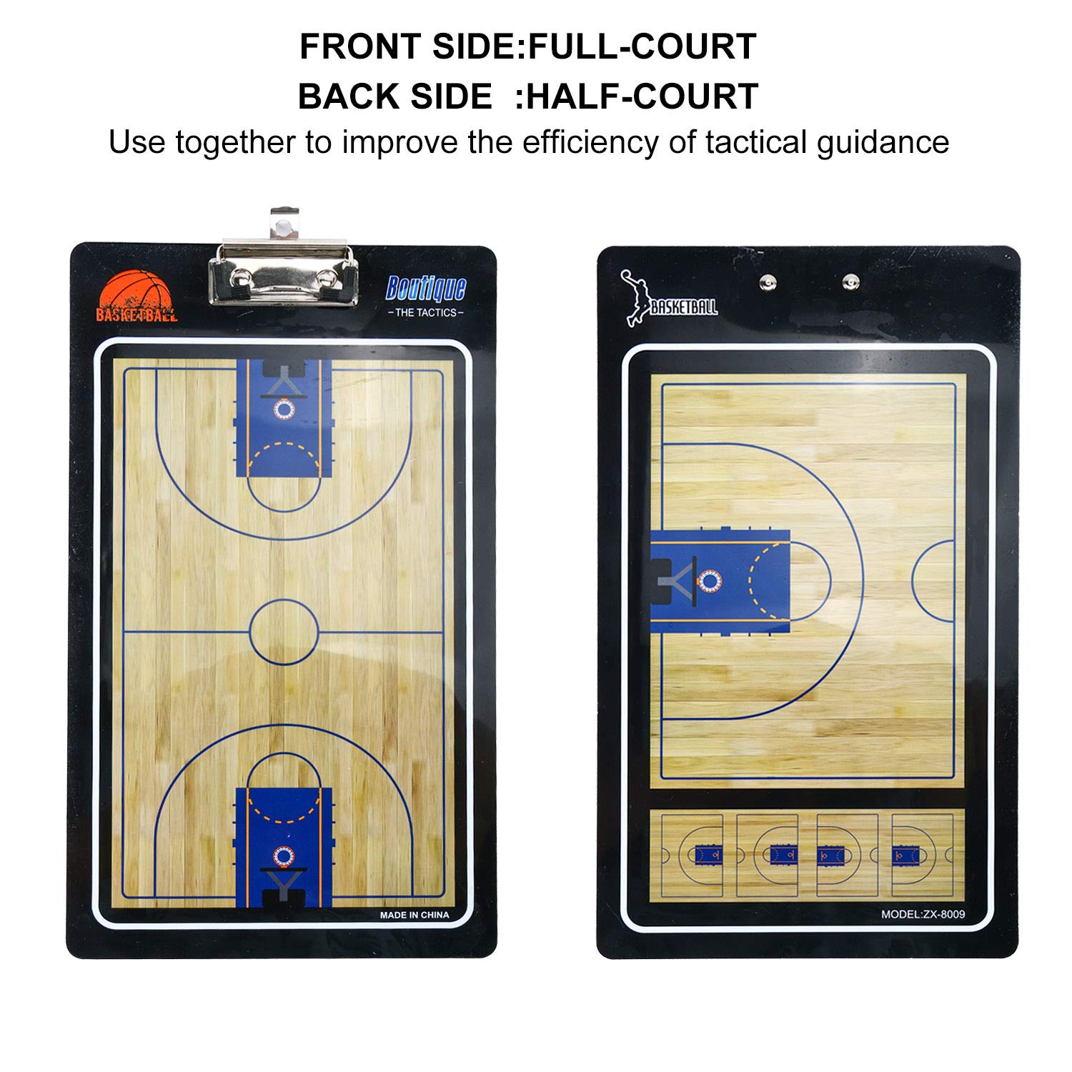 Basketball Coaching Board Dry Erase Clipboard Tactical PVC