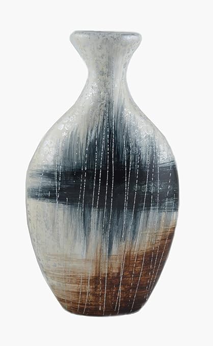 Amalfi Design Sixteen Inch Ceramic Vase Amazon Co Uk Kitchen Home