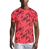 Zengjo Workout Shirts for Men Quick Dry-Moisture Wicking Gym Running Athletic T-Shirts Short Sleeve Fitted Tee