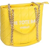 Chinllo Tote Bag for Women, Medium Top Handle Handbags Purse