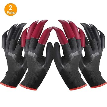 Gants De Jardin Griffe Jardin Pour Creuser Et Plantation Ur Jardiniers Gant De Securite Travail Griffe Droite 2 Paires Petite Eiito Gants Jardinage Femme Taille 6 7 5 Smael Co Id