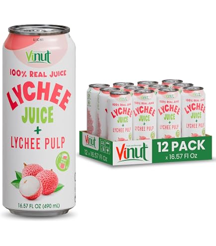 Amazon.com : Elephant World 100% Natural Lychee Juice | NON GMO