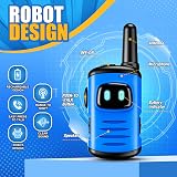 Veopoko 2 PCS Rechargeable Walkie Talkie for Kids 3-9 Yr Olds Outdoor Toy view 3