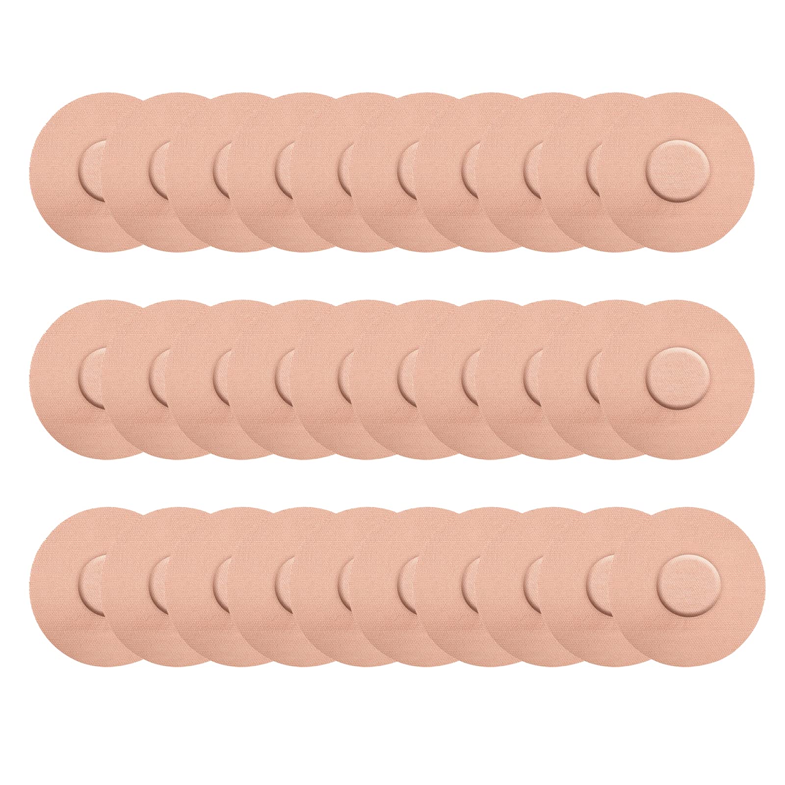 Amecty Freestyle Libre Plasters, Sport Sensor Sticker, Breathable Libre, Waterproof, Skin-Friendly for Sensor, Outdoor Sports, Climb, Pack of 30