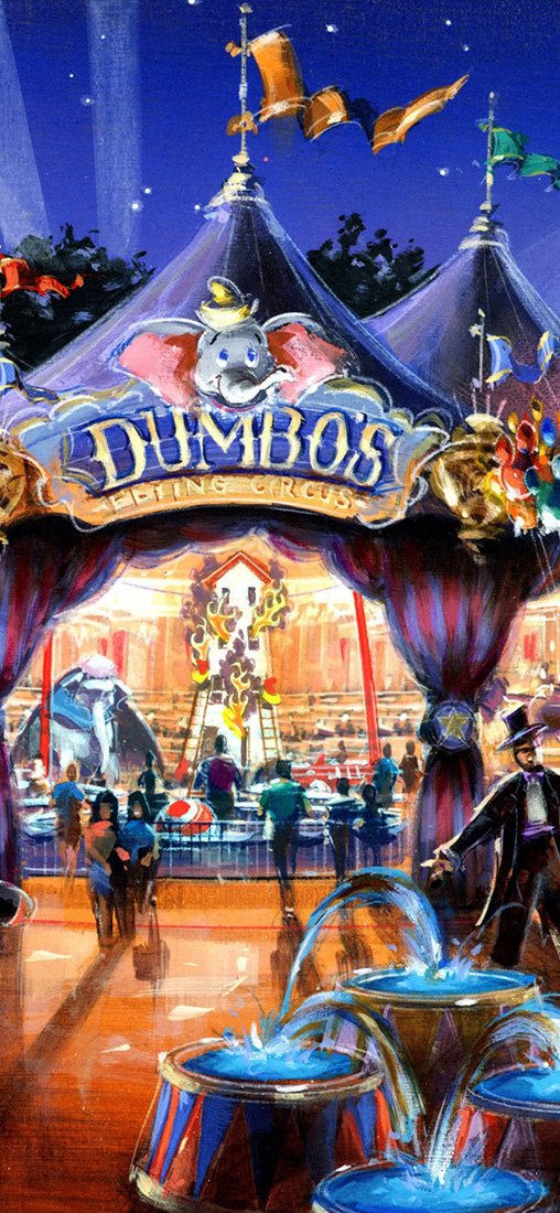 PeelitStickit Dumbo in Fantasyland, vinyl