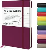 ISLAND A5 Lined Notebook 180 Pages 120gsm Hardcover Journal