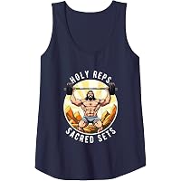Amazon.com: Gym Lifting Ripped Muscles He is Rizzin Jesus