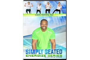 CHAIR EXERCISE DVD FOR SENIORS- Simply Seated is an invigorating Total Body Chair Workout. Warm up, Aerobic Endurance, Streng