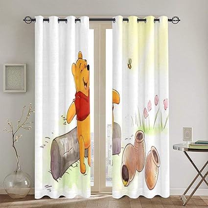 アウトレット送料無料 プーさんと仲間たちカーテン Lサイズ 2枚組 ディズニー くまのプーさん お部屋 インテリア グッズ 模様替え サザック Kwd 007c 送料無料 沖縄 離島除く 宅配便出荷 午前9時迄のご注文で当日出荷予定 休日除 ディズニー カーテン 累計販売2万枚