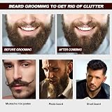 TakFree Beard Brush Comb Set for Men Wooden Boar Bristle Beard Grooming Kit view 6