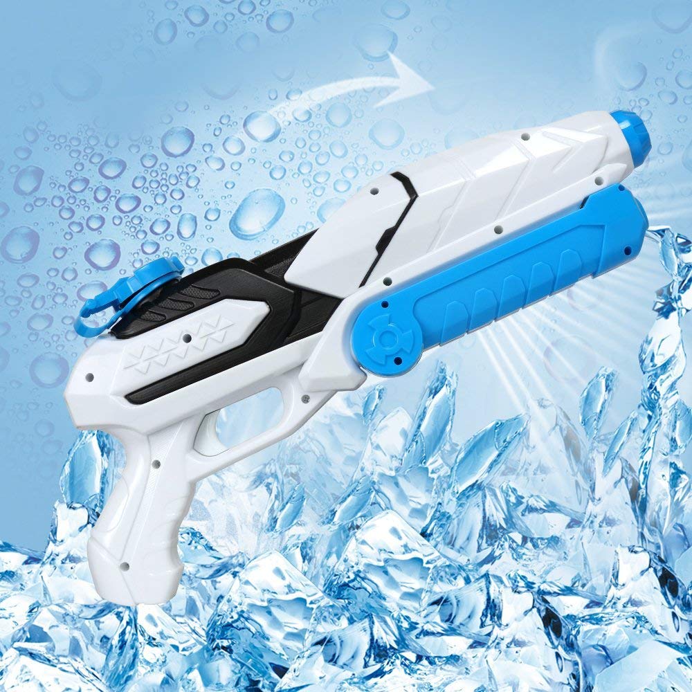 Détails Sur Mozooson Pistolet à Eau Enfant Adulte Longue Portée à Puissant