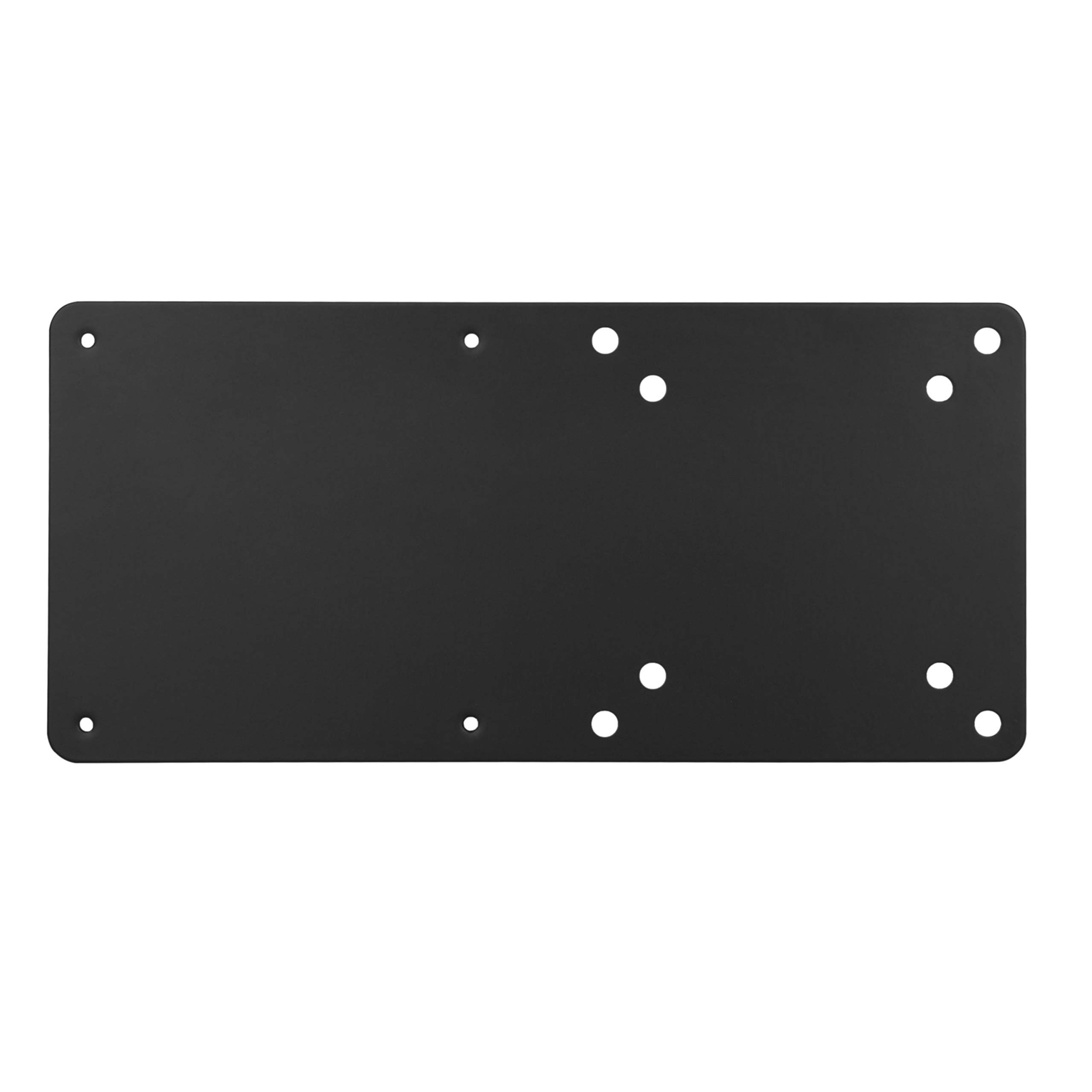 RICOO Thin-Client Mount Bracket Compatible with Intel NUC & Mini PC 13-34 Inch F0211 Computer Holder for Monitor Stand or Adapter Plate for Attachment of mini Desk-top VESA 75x75 100x100
